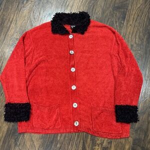 Christina Rotelli Christmas Sweater XL Cardigan